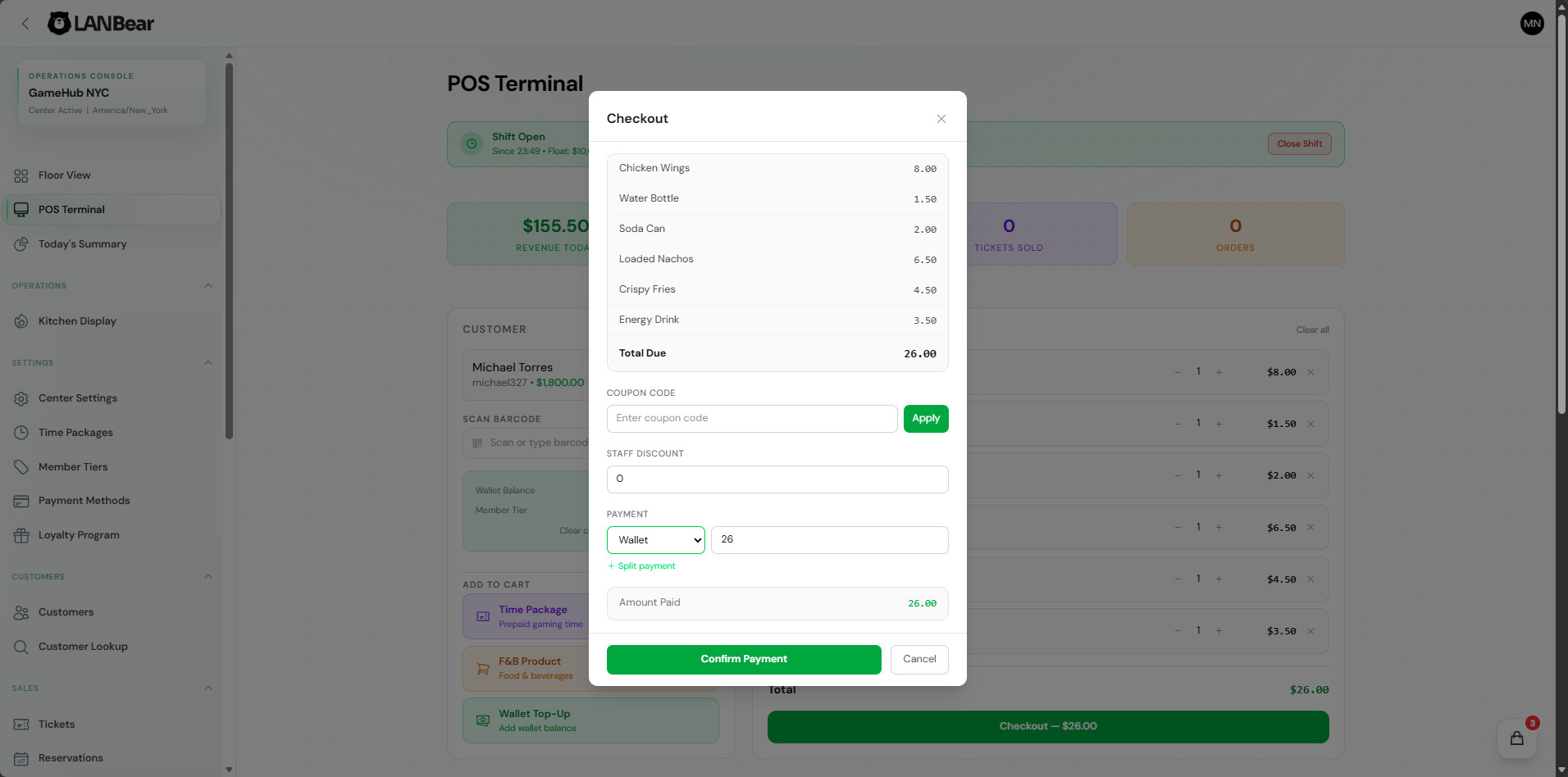 Flexible checkout